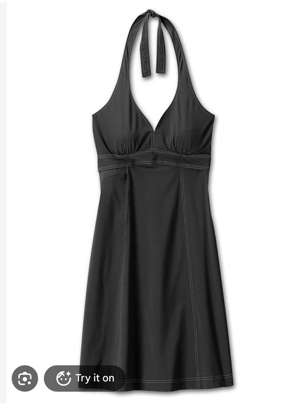 Athleta Pack Everywhere Dress in Black